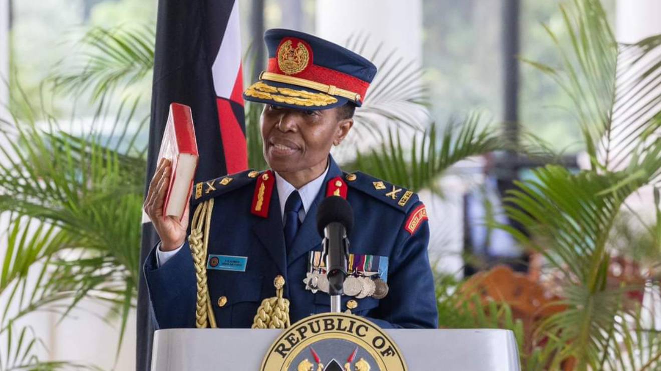 Maj General Fatuma Gaiti Becomes Kenya’s First Woman To Command the Air Force