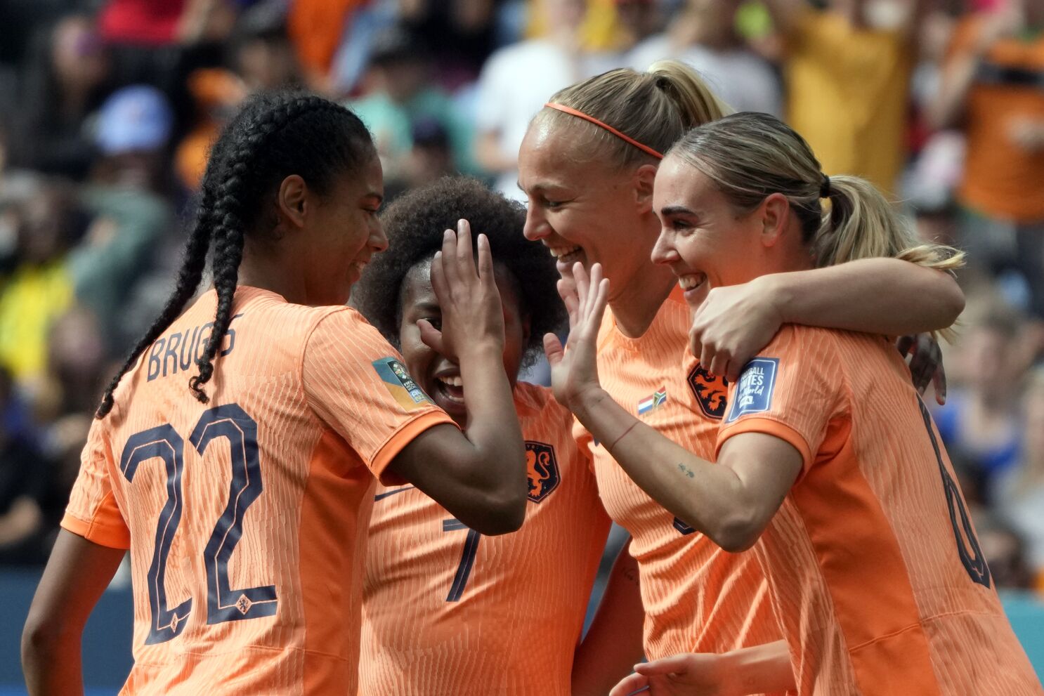 The Netherlands Advance Into Quarterfinals With A 2-0 Victory Over South Africa