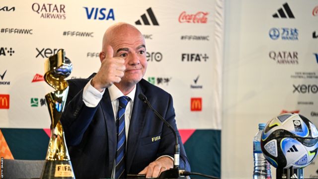 Women’s World Cup 2023: Fifa President Lauds Expansion of the Tournament